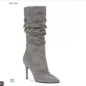 JESSICA SIMPSON Layzer Slouchy Rhinestone Boots